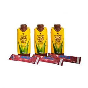 ARGI+® und dem 330ml Forever Aloe Vera Gel™